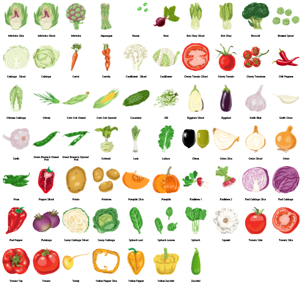 Vegetables Preview Large