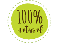 100 Percent Natural Label 2