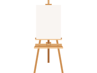 Easel Canvas Board