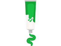 Green Gouache