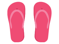 Pink Flip Flops