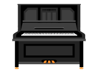 Upright piano