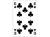 10 of Clubs