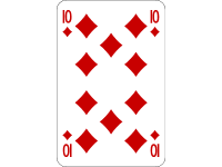 10 of Diamonds