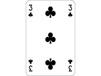 3 of Clubs