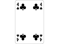 4 of Clubs