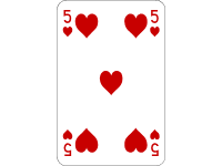 5 of Hearts