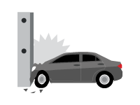 Crashed Into Wall