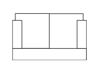 Two Seater Sofa