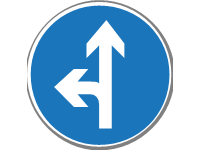 Driving Straight or Left Mandatory