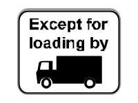 Except for loading