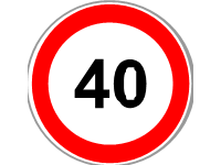 Max Speed 40