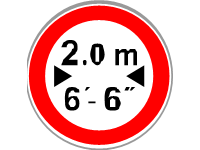 Max Vehicle Width