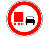 No Truck Overtake