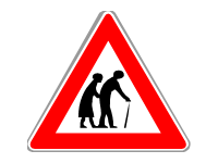 Old People Crossing