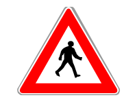Pedestrians White