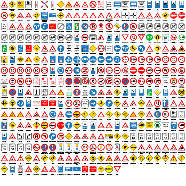 Road Signs Preview Large