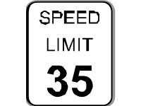 Speed Limit 35