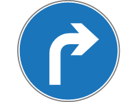 Turning Right Mandatory