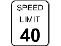 US Speed Limit 40