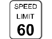 US Speed Limit 60