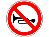 Using The Horn Prohibited