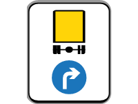 Vehicles Carrying Dangerous Goods Must Turn Right