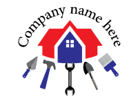 Building and Construction Blue Tools