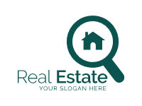 Real Estate Magnifying Glass Search