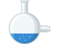 Florence Flask Blue