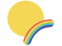 Sunny with Rainbow
