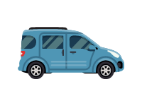 Blue SUV