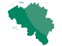 Map of Belgium