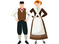 Traditional Belgium Costumes