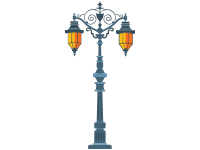 Vintage Street Light