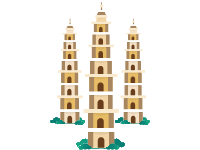 Three Pagodas