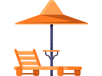 Beach bed