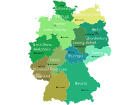 Map of Germany