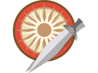 Spartan Shield and Sword