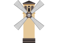 Mill Lighthouse in Swinoujscie