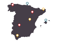 Map of Spain