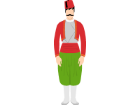 Traditional Turkish Male Costume