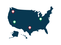 Map of USA