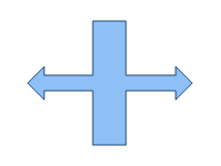 Left Right Arrow Block