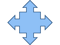 Quad Arrow Block