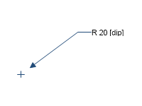 Radius outside