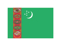 Turkmenistan Flag