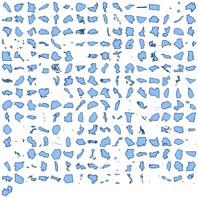 Country Shapes Preview Small