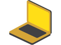 Yellow Laptop