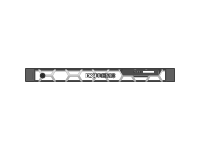 1U 14G Bezel w LCD
